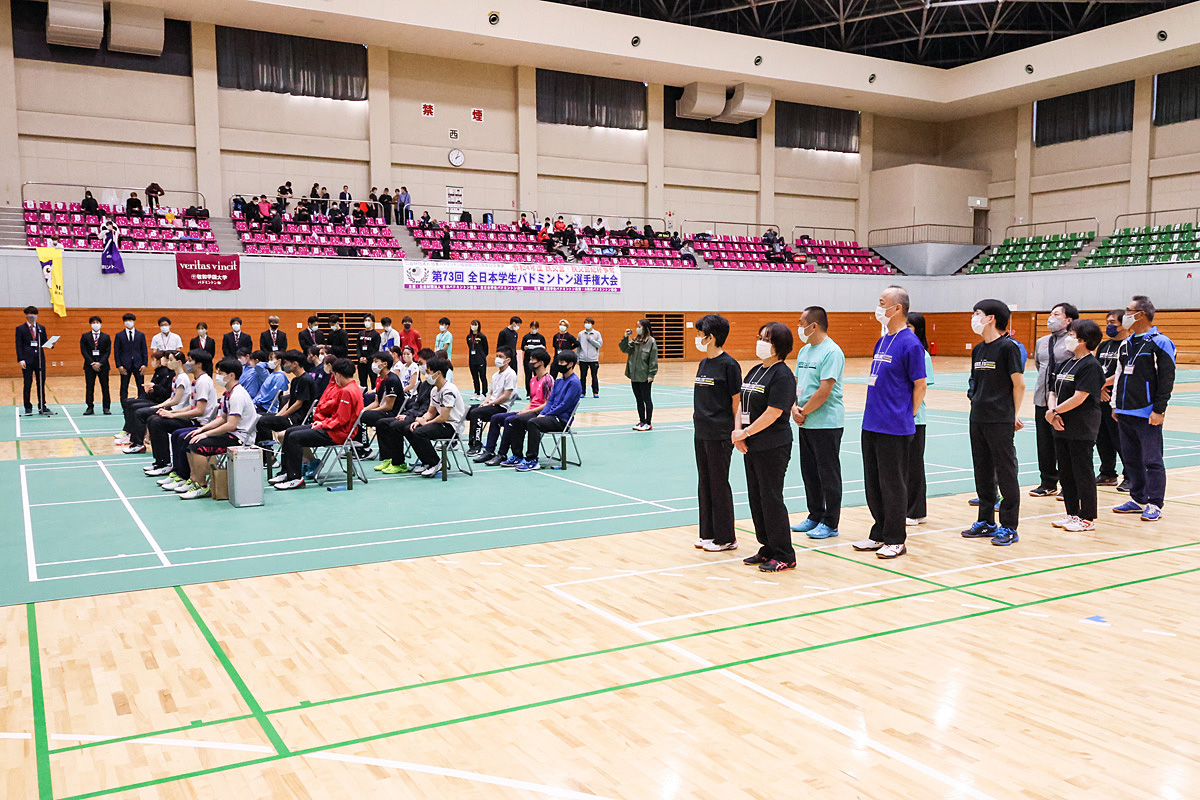 第73回全日本学生(甲府大会) 個人戦 表彰式