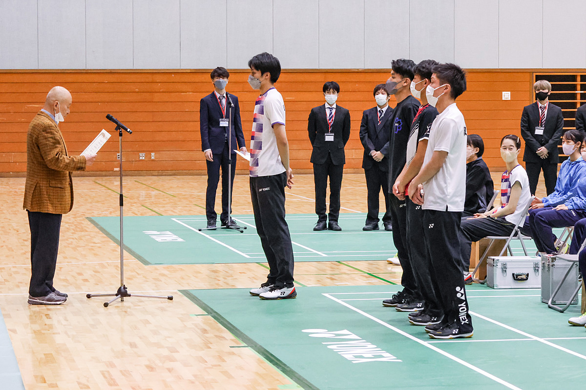 第73回全日本学生(甲府大会) 個人戦 表彰式