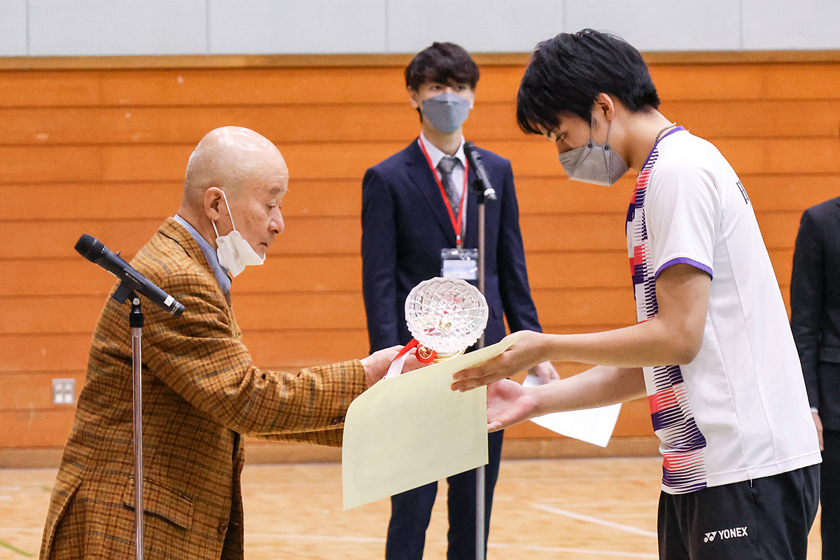 第73回全日本学生(甲府大会) 個人戦 表彰式