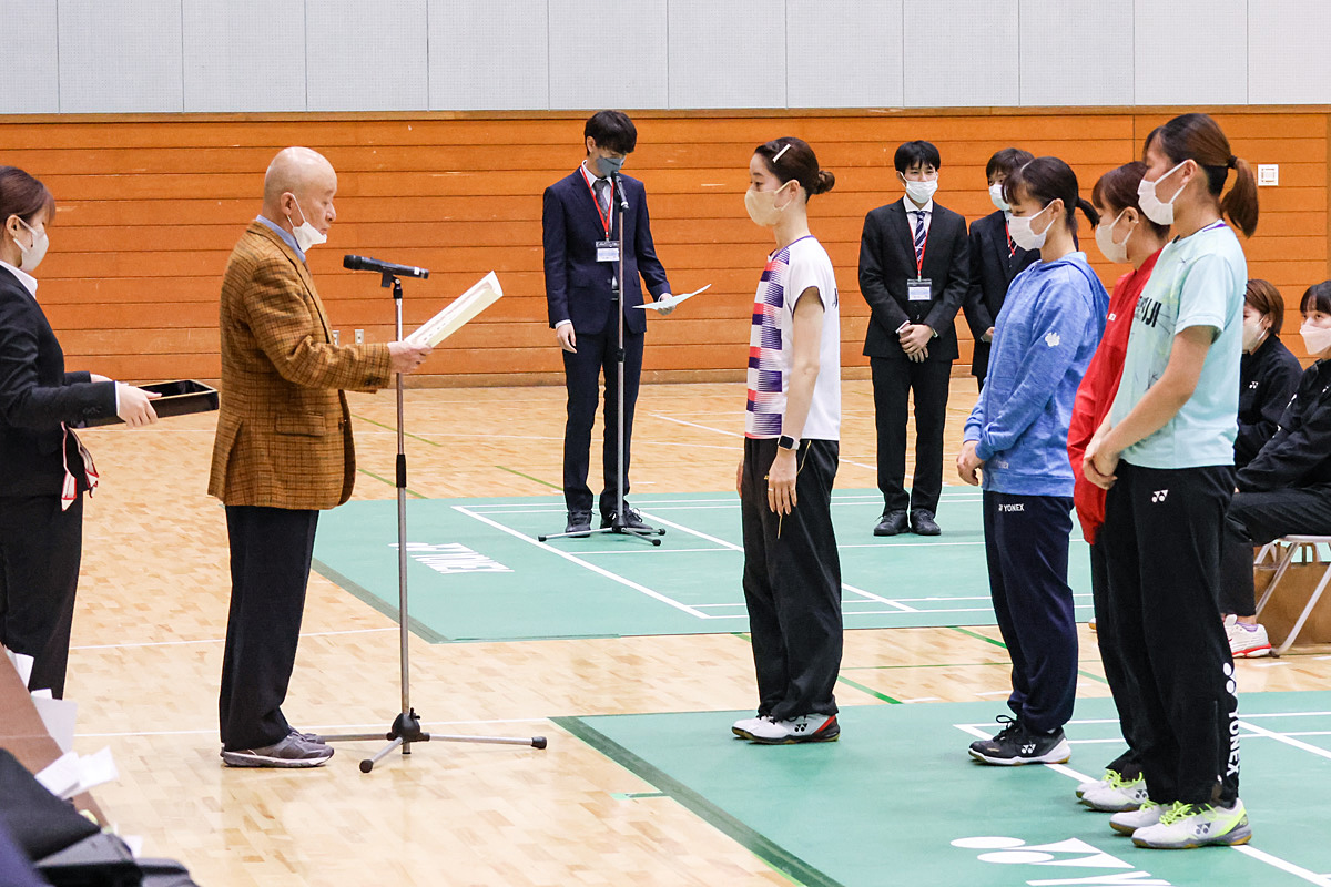 第73回全日本学生(甲府大会) 個人戦 表彰式
