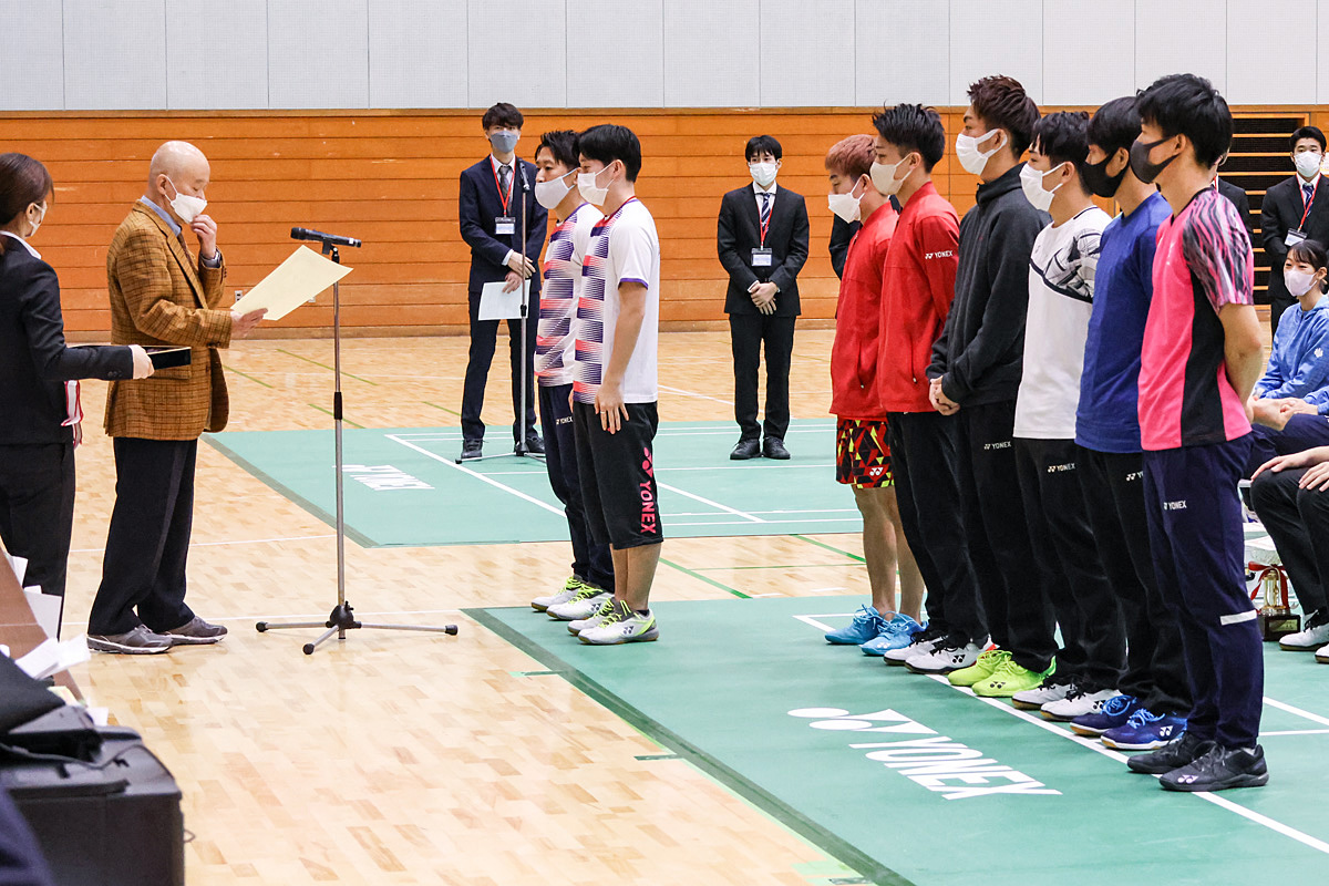 第73回全日本学生(甲府大会) 個人戦 表彰式