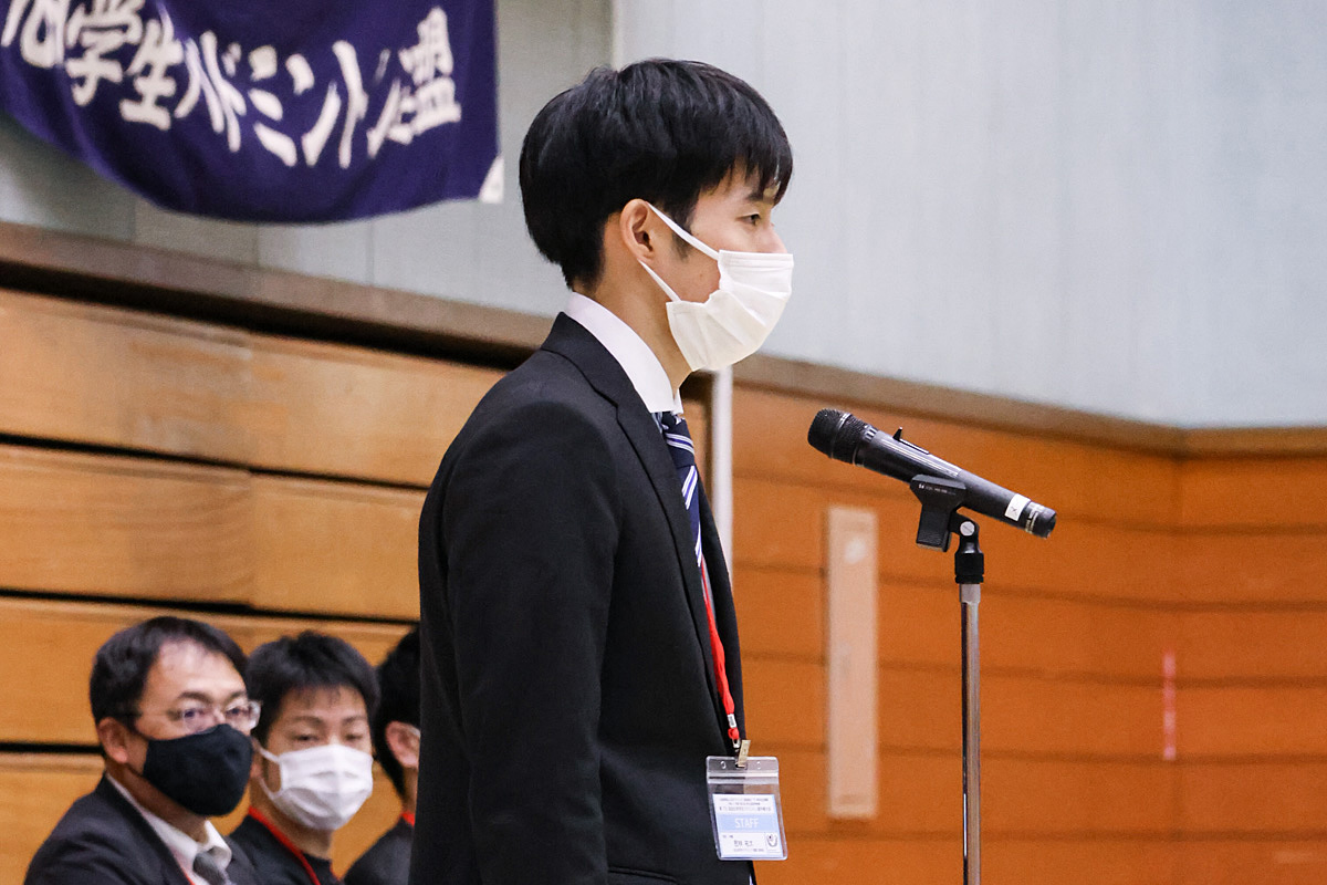 第73回全日本学生(甲府大会) 個人戦 表彰式