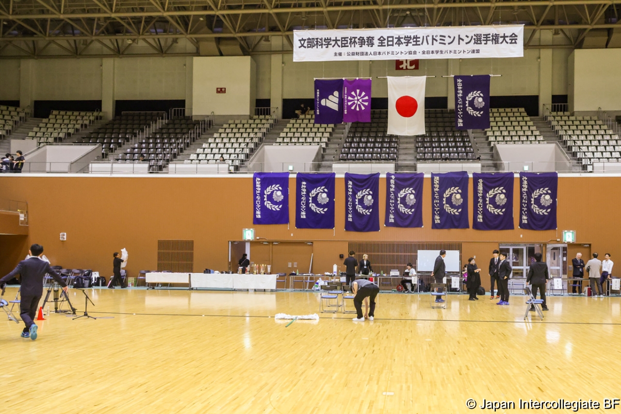 第75回全日本学生バドミントン選手権大会 (京都) 閉会式