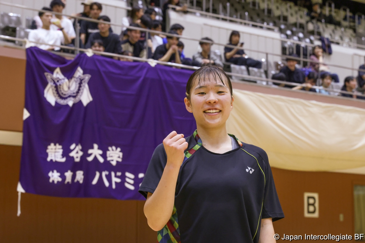 第75回全日本学生バドミントン選手権大会 (京都) 10月16日 プレー写真